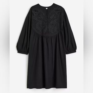 H&M eyelet embroidered dress